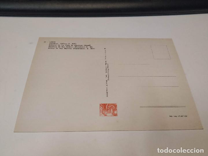 Postales: LE&Oacute;N - POSTAL LE&Oacute;N - RECUERDO - Foto 2