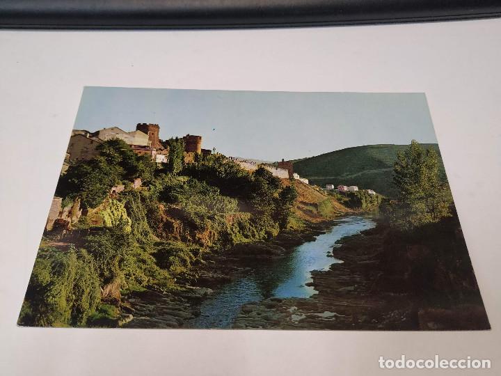 Postales: LE&Oacute;N - POSTAL PONFERRADA - CASTILLO Y R&Iacute;O SIL - Foto 1