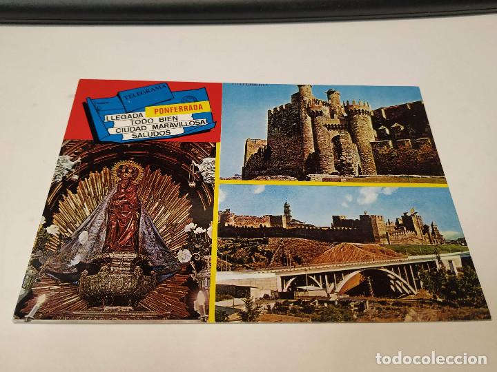 Postales: LE&Oacute;N - POSTAL PONFERRADA - Foto 1