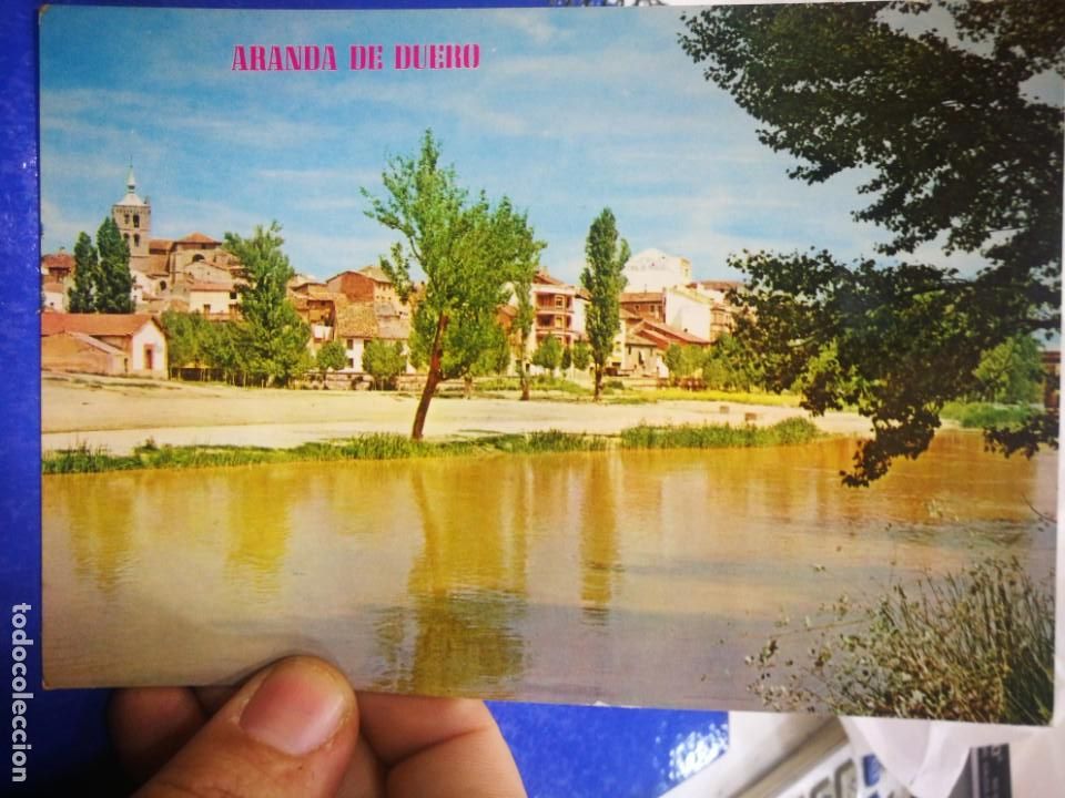 Postales: Postal Aranda de Duero Vista panor&aacute;mica y r&iacute;o Duero N 427 PARIS