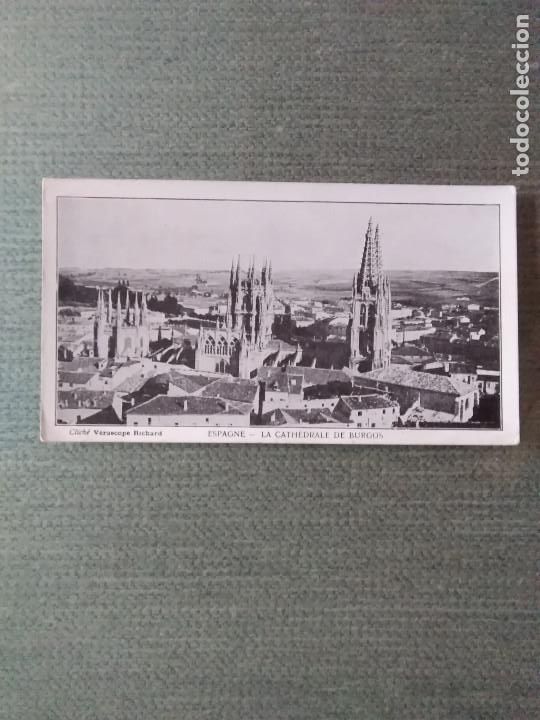 Postales: POSTAL ESPAGNE/ LA CATEDRAL DE BURGOS - Cliche Verascope Richard - Chocolat du Planteu