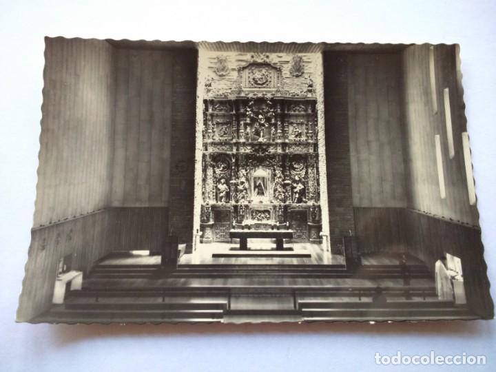 Postales: POSTAL -- LEON - SANTUARIO DE LA VIRGEN DEL CAMINO. INTERIOR -- SIN USO --