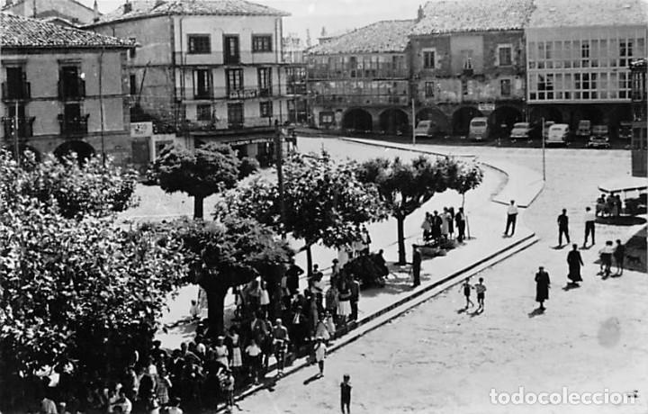 Postales: ESPINOSA DE LOS MONTEROS (BURGOS).- PLAZA SANCHO GARC&Iacute;A