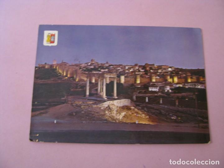 Postales: AVILA. VISTA GENERAL. NOCTURNO. ED. DOMINGUEZ. CIRCULADA 1970.