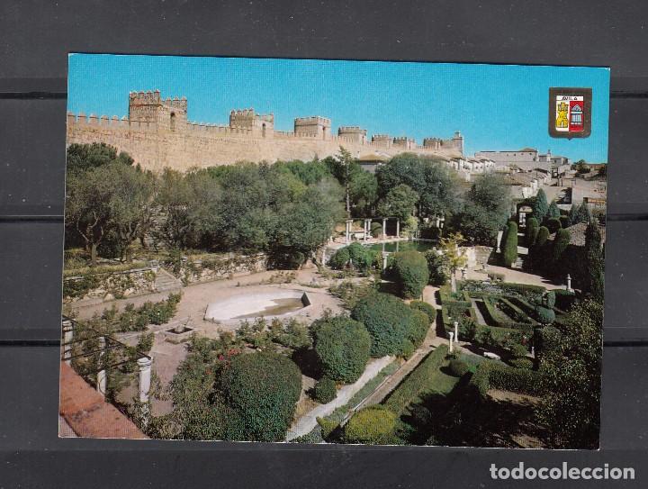 Postales: N&ordm; 60 AVILA. JARDINES DEL MARQU&Eacute;SDA SANTO DOMINGO Y MURALLAS