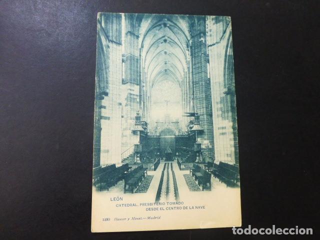 Postales: LEON CATEDRAL PRESBITERIO HAUSER Y MENET - Foto 1