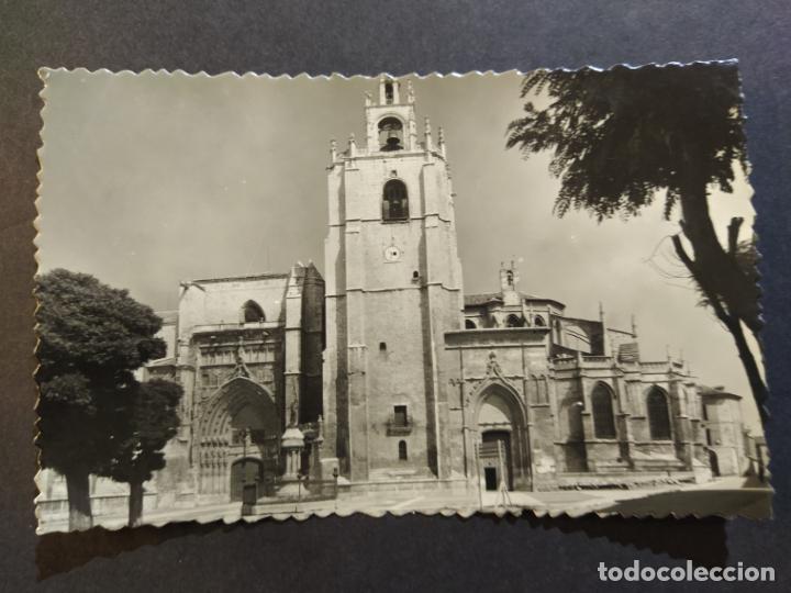 Postales: PALENCIA-FACHADA PRINCIPAL DE LA CATEDRAL-ED&middot;SICILIA-64-POSTAL ANTIGUA-(68.615)
