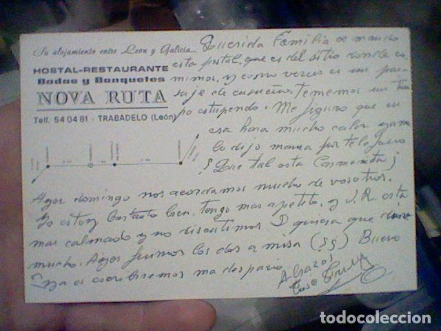 Postales: TRABALEDO LEON NOVA RUTA HOSTAL ESCRITA - Foto 2