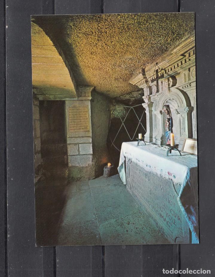 Postales: N&ordm; 56 - PE&Ntilde;A DE FRANCIA. GRUTA DE LA APARIION DE LA VIRGEN