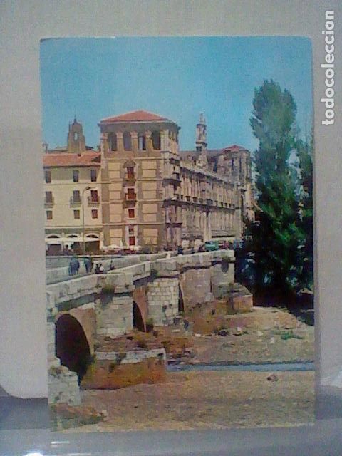 Postales: LEON PUENTE Y HOSTAL SAN MARCOS ED RINCON ESCRITA ANIMADA N&ordm; 6516