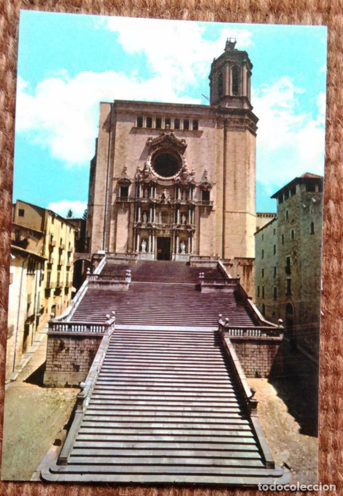 Postales: GERONA - CATEDRAL - Foto 1