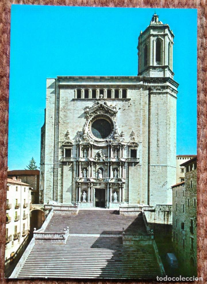 Postales: GERONA - CATEDRAL - Foto 1