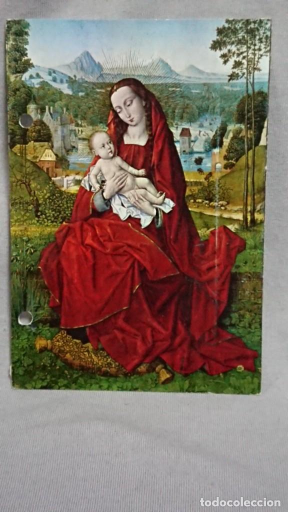 Postales: ANTIGUA POSTAL DE LA VIRGEN CON EL NI&Ntilde;O CATEDRAL DE BURGOS