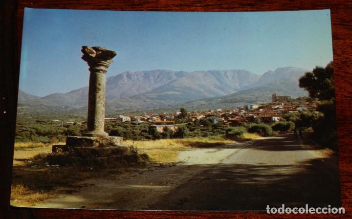Postales: FOTO POSTAL DE SAN ESTEBAN DEL VALLE (AVILA). VISTA DESDE EL ROLLO, CIRCULADA.