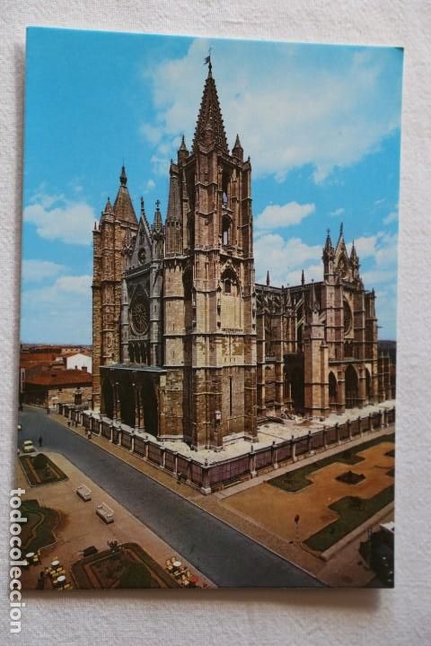 Postales: Postal Le&oacute;n 2014 La Catedral - Foto 1