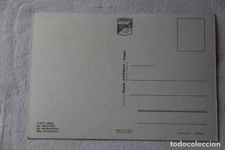 Postales: Postal Le&oacute;n 2014 La Catedral - Foto 2