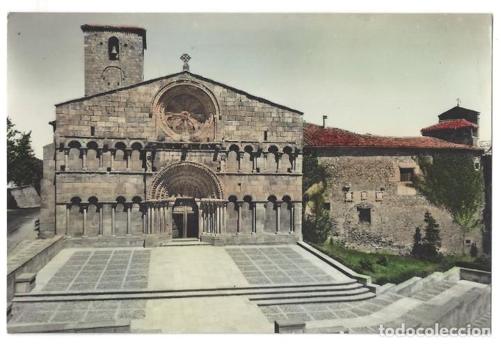 Postales: POSTAL COLOREADA- SORIA.- N&ordm; 28, IGLESIA DE SANTO DOMINGO. EDICIONES MONTA&Ntilde;ES- SIN CIRCULAR