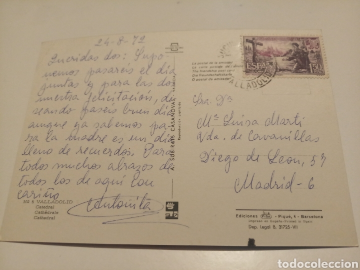 Postales: Valladolid postal - Foto 2