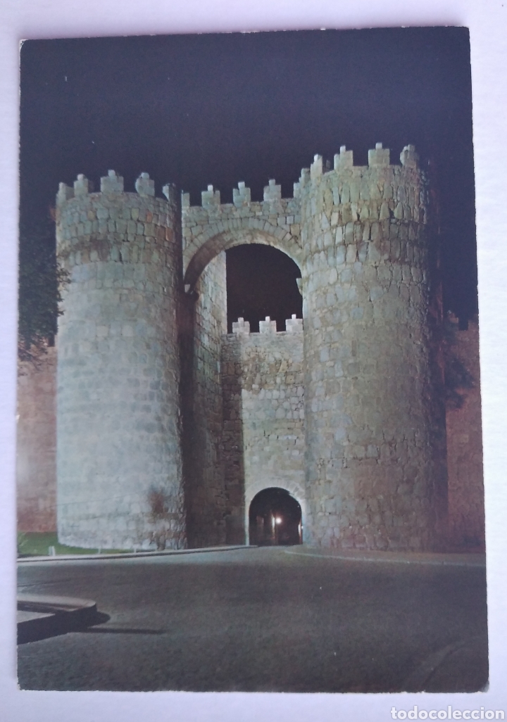 Postales: Postal &Aacute;vila puerta muralla - Foto 1