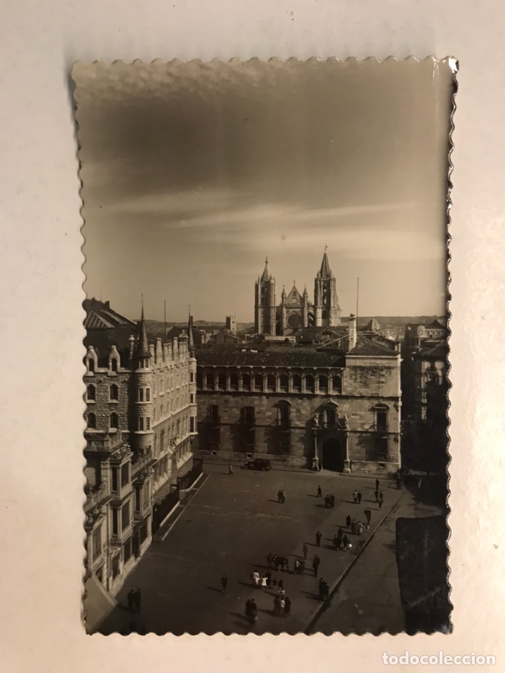 Postales: LEON. Postal No.56, Caja de Ahorros y Diputacion Provincial. Edita: Ed. Artigot (a.1961)