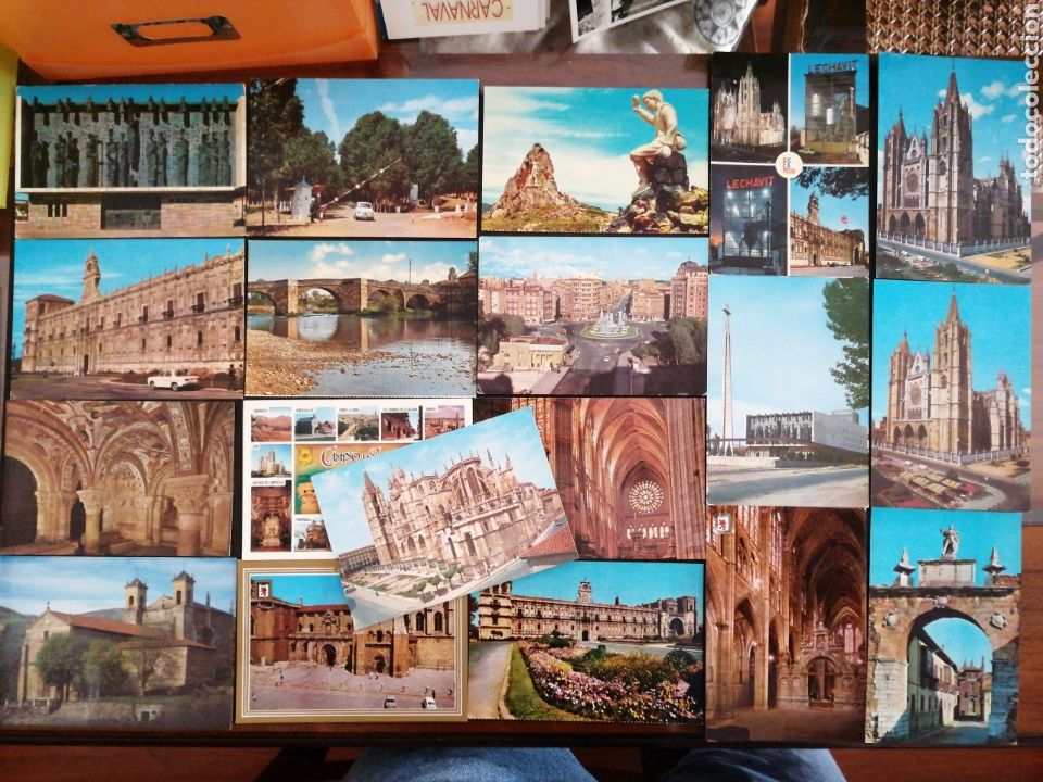 Postales: LE&Oacute;N, LOTE 19 POSTALES - Foto 1