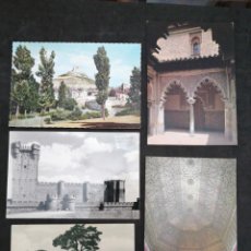 Postales: TORDESILLA, MEDINA DEL CAMPO, PEÑAFIEL Y SIERRA DE GREDOS, LOTE DE 5 POSTALES. Lote 199400917