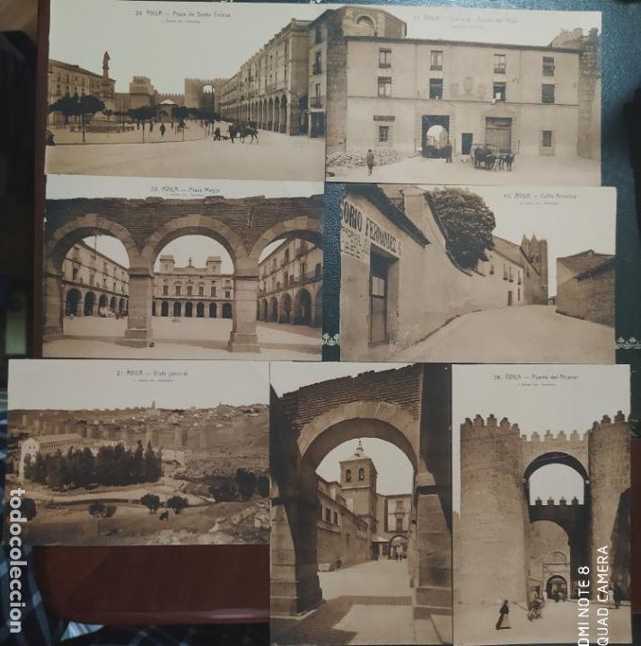 Postales: LOTE 7 POSTALES DIFERENTES AVILA