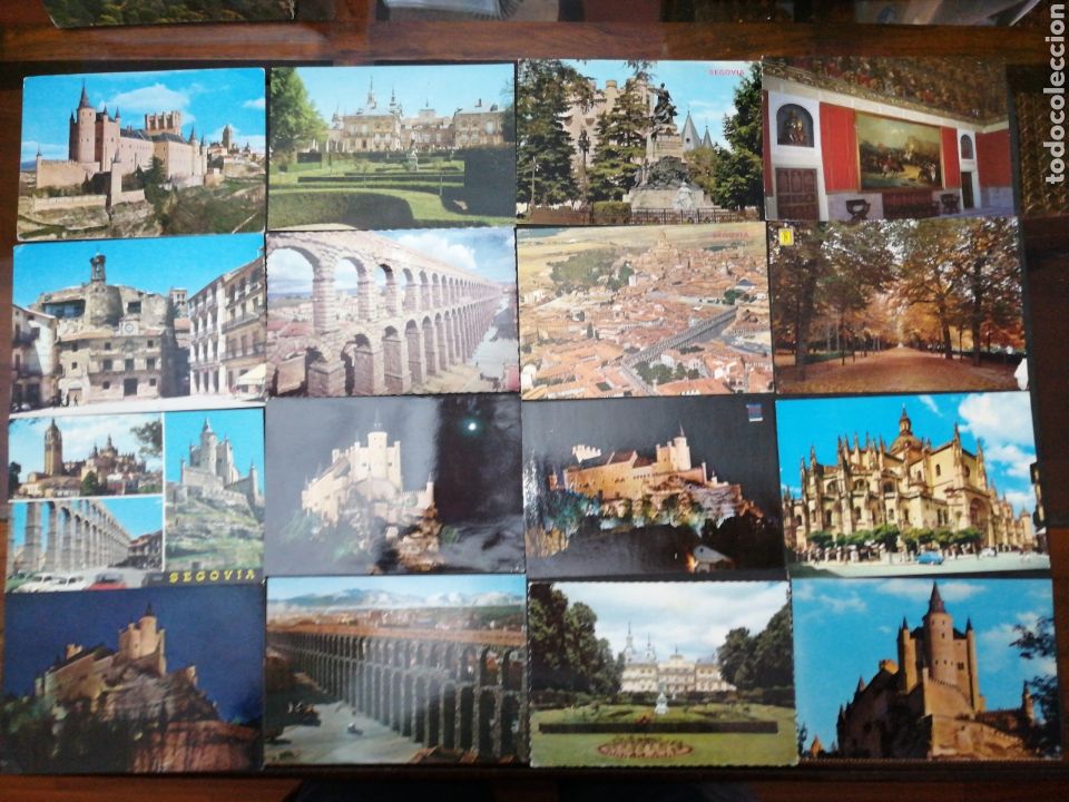 Postales: SEGOVIA, LOTE DE 48 POSTALES - Foto 2