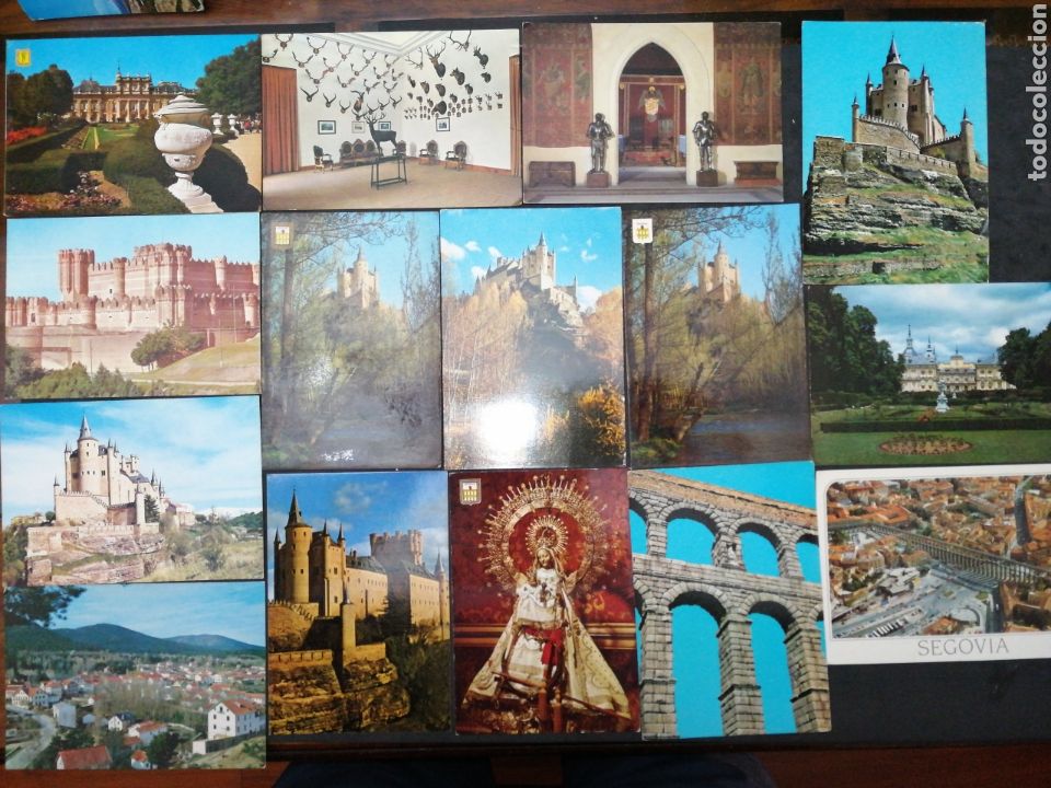Postales: SEGOVIA, LOTE DE 48 POSTALES - Foto 3