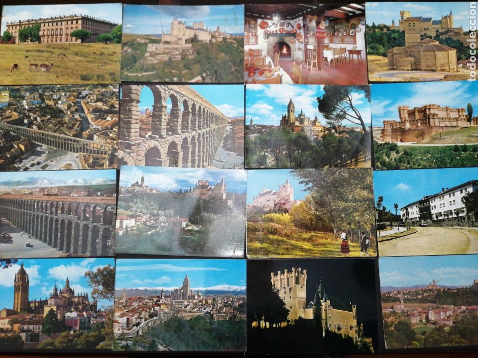 Postales: SEGOVIA, LOTE DE 48 POSTALES - Foto 1