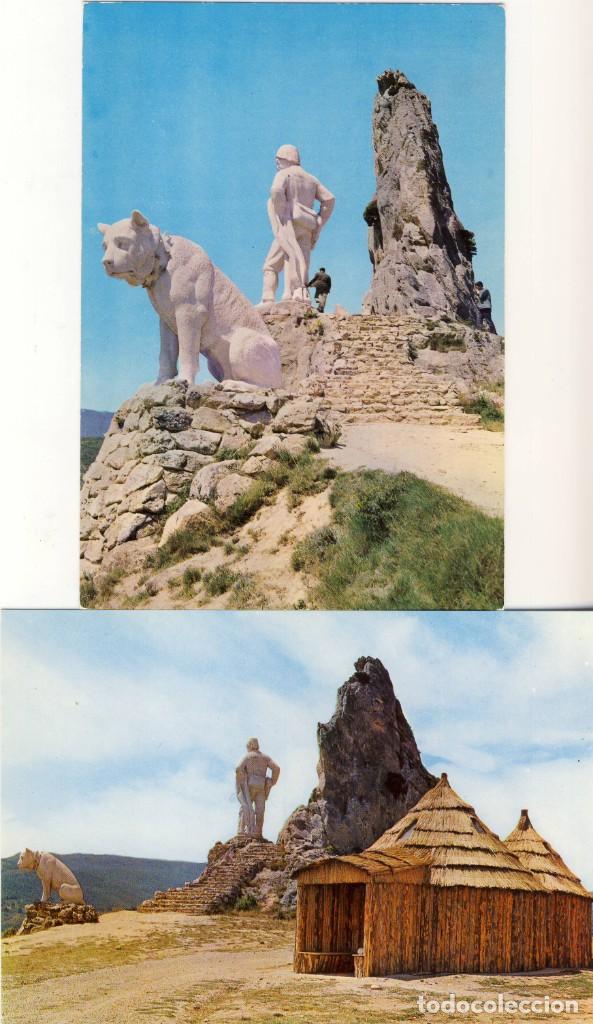 Postales: BURGOS.- MONUMENTO AL PASTOR.-2.- SIN USAR.-