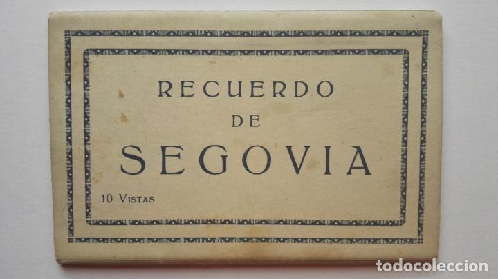 Postales: BLOQUE 10 POSTALES, RECUERDO DE SEGOVIA - MEDIDAS 14 X 9 CM