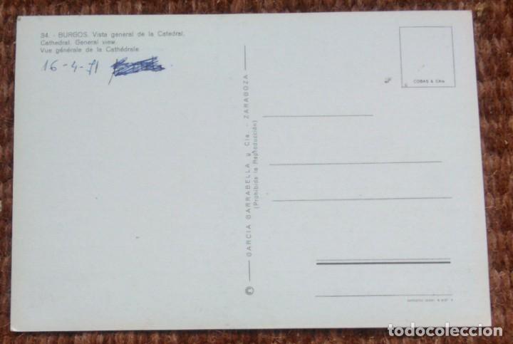 Postales: BURGOS - VISTA GENERAL - Foto 2