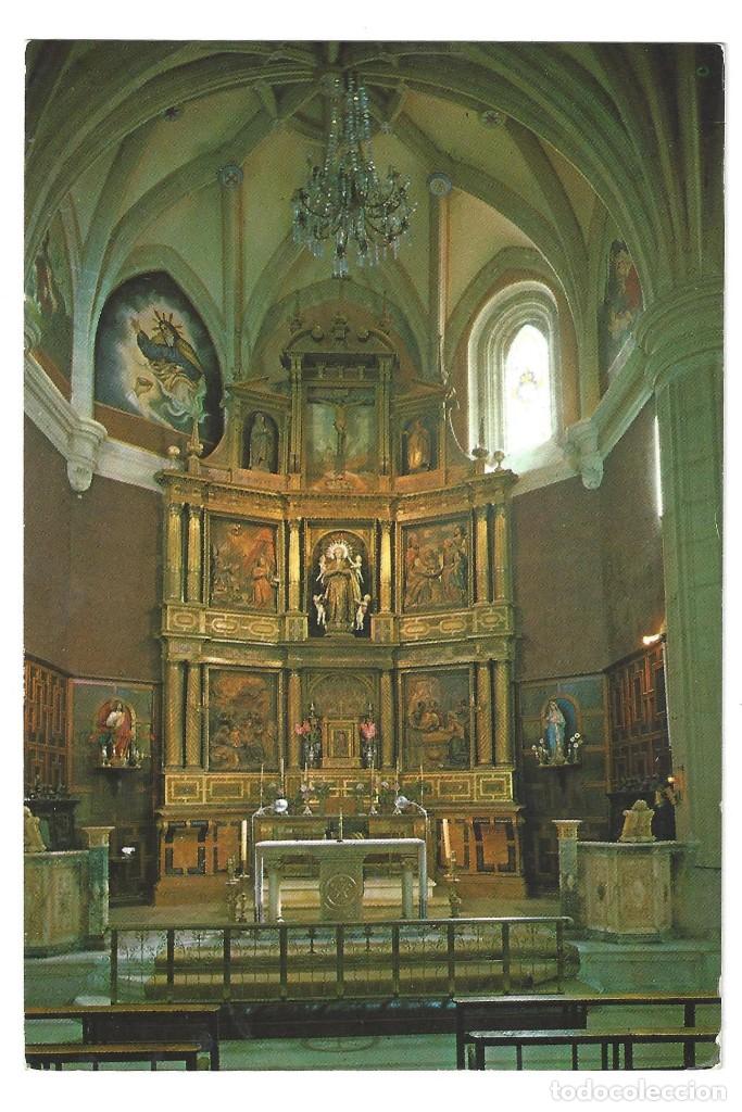 Postales: SANTA MARIA RIVARREDONDA.- N&ordm; 1B, RETABLO. INTER. BURGOS- SIN CIRCULAR