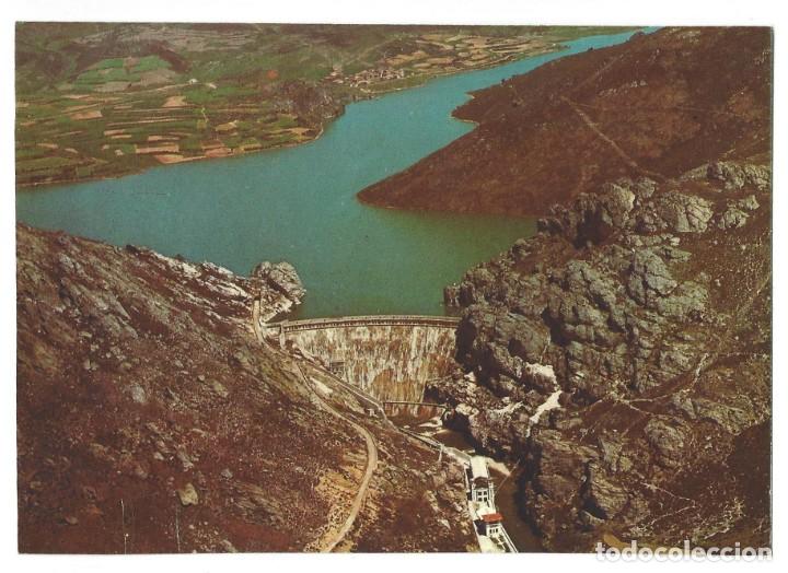 Postales: FOTO POSTAL SIN IMPRESI&Oacute;N EN EL REVERSO- VALLADOLID.- EMBALSE DE CAMPORREDONDO- SIN CIRCULAR