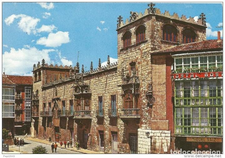 Postales: :::: LC582 - POSTAL - BURGOS - CASA DEL CORDON - HOUSE OF THE GIRDLE
