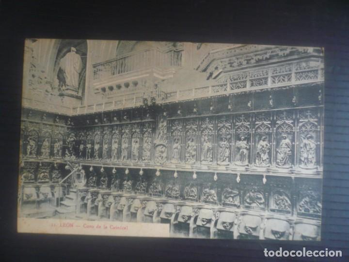 Postales: Le&oacute;n-Coro de la Catedral. - Foto 1