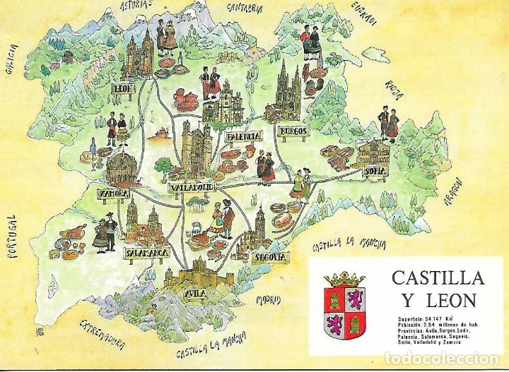 Postales: CASTILLA Y LE&Oacute;N