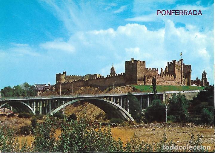Postales: PONFERRADA - PUENTE DEL CASTILLO - Foto 1