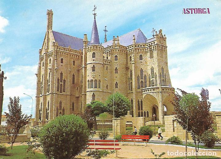 Postales: ASTORGA - PALACIO DE GAUD&Iacute; - Foto 1