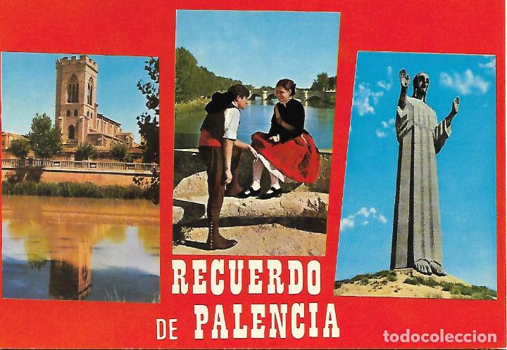 Postales: RECUERDO DE PALENCIA - Foto 1