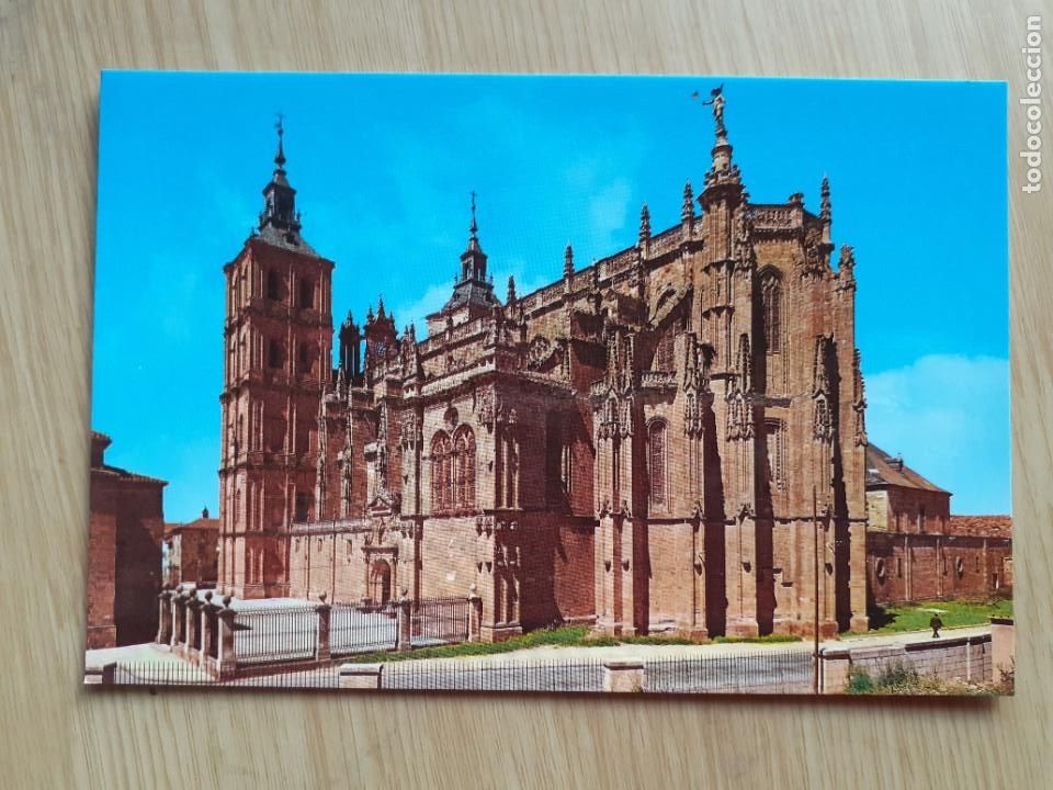 Postales: TARJETA POSTAL - ASTORGA LE&Oacute;N LA CATEDRAL - Foto 1