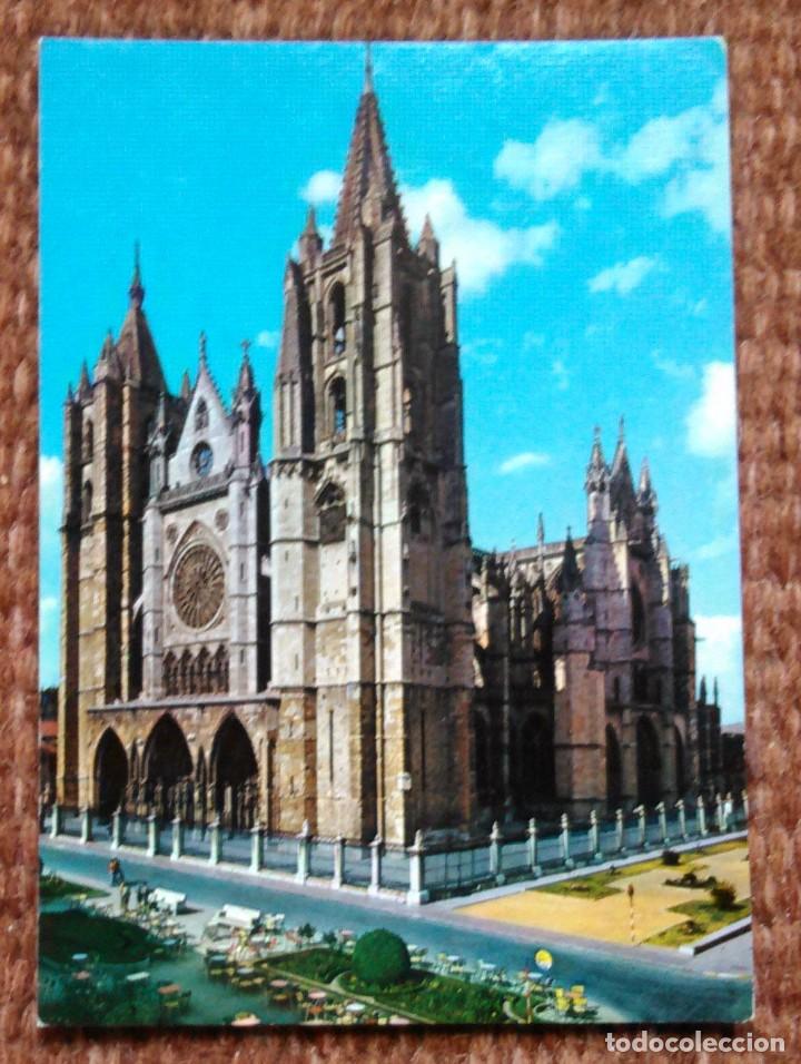 Postales: LEON - CATEDRAL - Foto 1