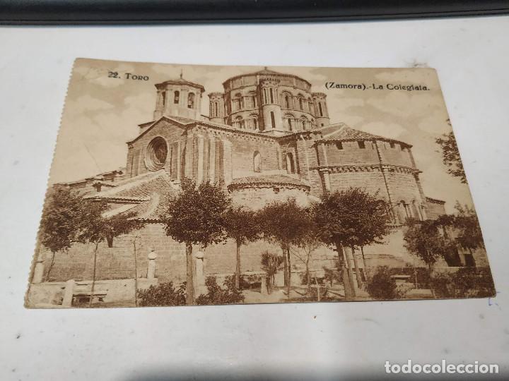 Postales: ZAMORA - POSTAL TORO - LA COLEGIATA - Foto 1