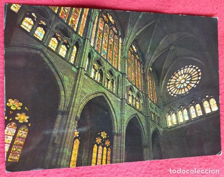 Postales: Tarjeta Postal de la Catedral de Le&oacute;n. Ed Hijos de F Alonso