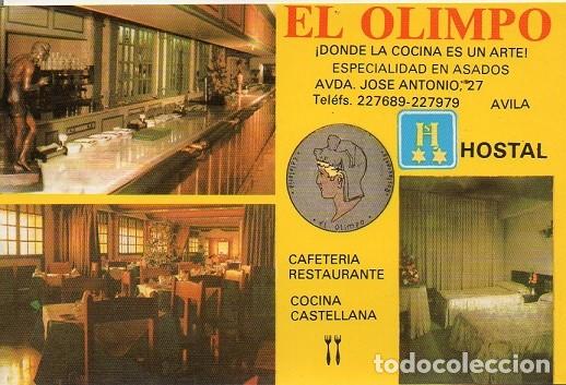 Postales: Avila - Hotel Restaurante El Olimpo