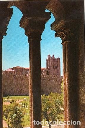 Postales: Avila - 26 Arcos de la torre de la Bas&iacute;lica de San Vicente