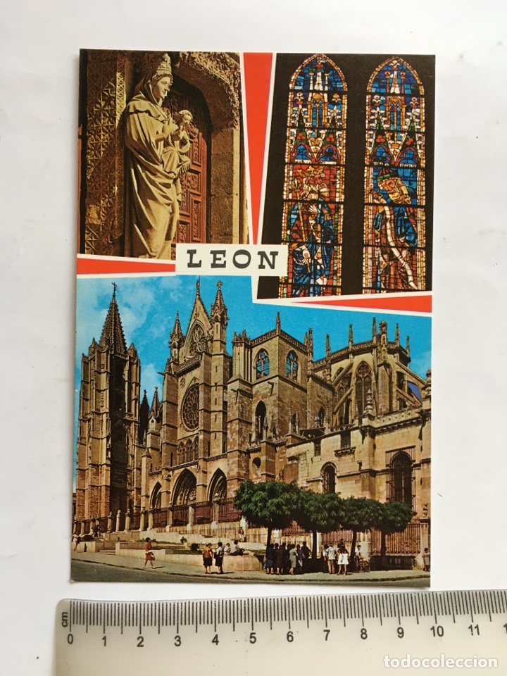 Postales: POSTAL. LEON. BELLEZAS DE LA CIUDAD. IMP. A. G. COBAS.
