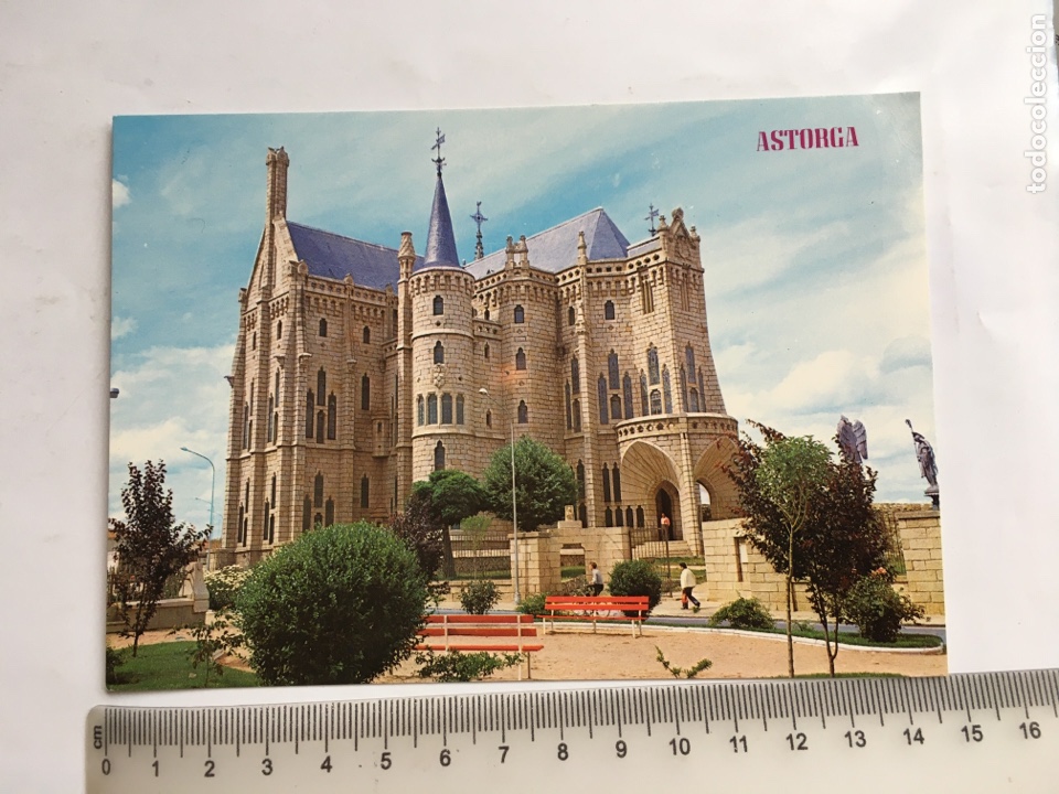 Postales: POSTAL. ASTORGA. LEON. PALACIO DE GAUD&Iacute;. EDICIONES PAR&Iacute;S. - Foto 1