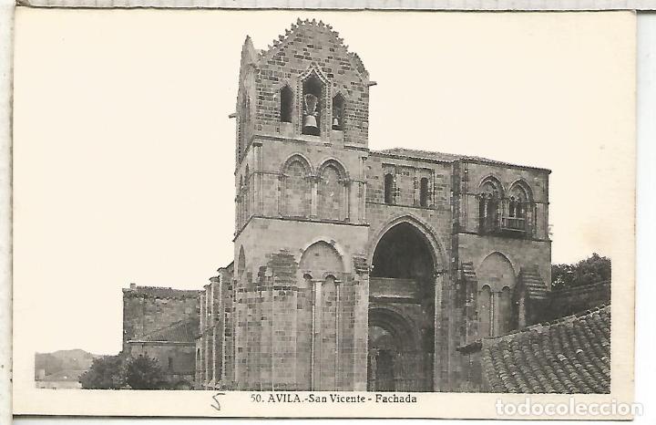 Postales: AVILA SAN VICENTE SIN ESCRIBIR